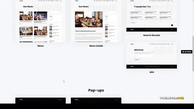 Malex - Business Consulting Agency React JS Template 15 modern Website Builder смотреть онлайн