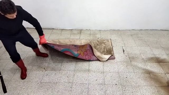 Extremely dirty carpet cleaning satisfying rug cleaning ASMR смотреть онлайн