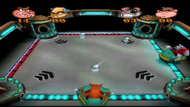 Crash Bash PS1 Part 1 Playthrough Crash Ball Polar Panic смотреть онлайн