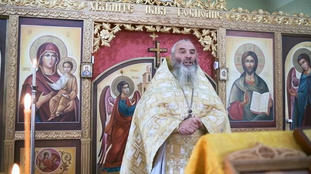 Проповедь о. Иоанна 24 июля 2022 г. смотреть онлайн