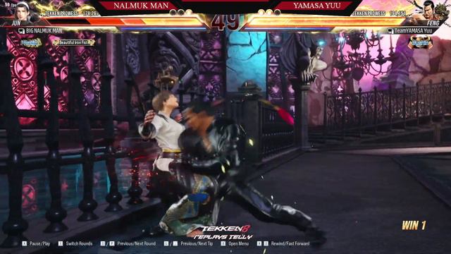 Tekken 8 ▰ Yamasa YUU (Feng) Vs NALMUKMAN (Jun Kazama) ▰ Ranked Matches смотреть онлайн