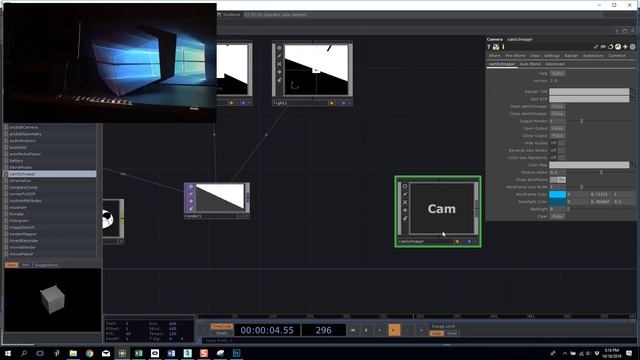 Touchdesigner - CamSchnappr - usage and simple cube смотреть онлайн