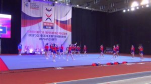 Сборная МГЛУ (чирлидинг-группа). Всероссийские соревнования по чир спорту среди студентов.