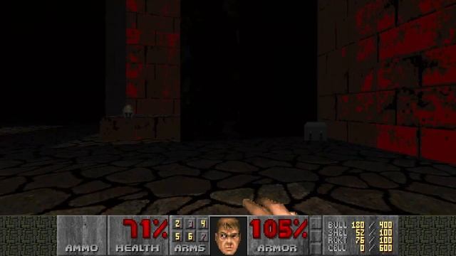 Doom II: No Rest for the Living - MAP08: Tomb of Malevolence (Fast Ultra-Violence 100%) смотреть онлайн