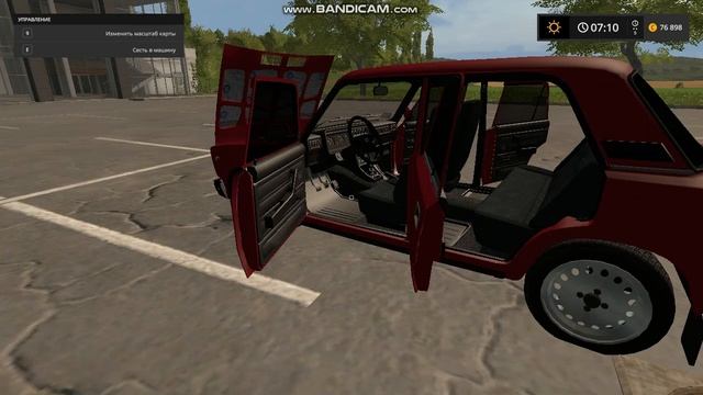 обзор на мод ваз 2107 которую я покрасил Farming Simulator 17 смотреть онлайн