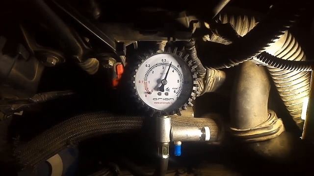 Замер давления масла двигателя K9K. смотреть онлайн