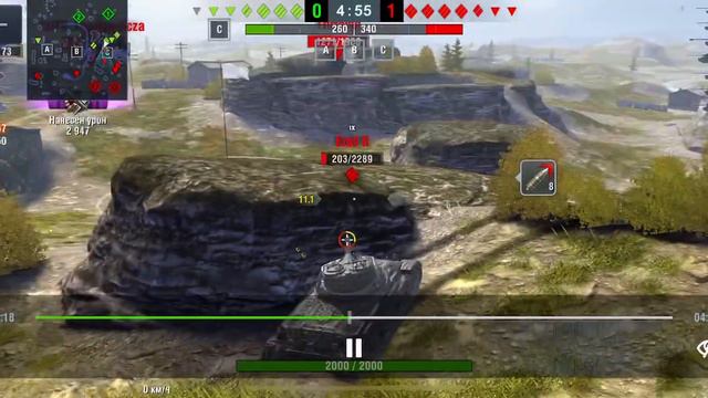 world of tanks blitz . Мастеросик на объект 752 смотреть онлайн