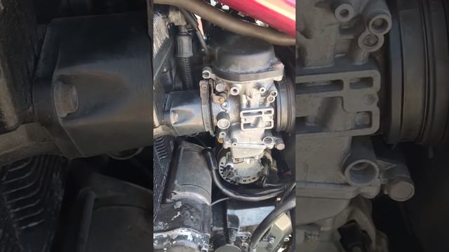 Suzuki GSF120, подсос воздуха. смотреть онлайн