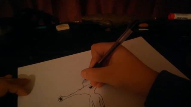 Как нарисовать инопланетянина