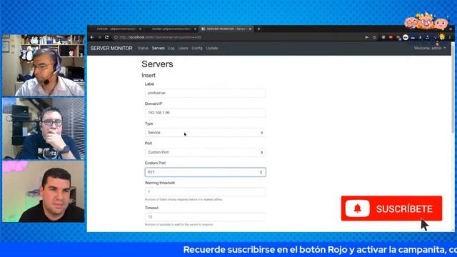Monitoreando mi red con PHP Server Monitor con Docker смотреть онлайн