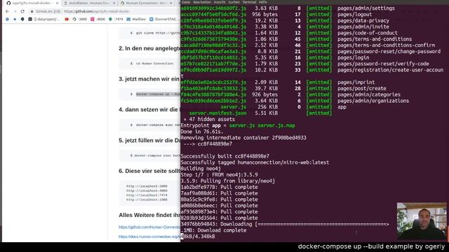 Wie installiere ich "Human Connection" mit docker-compose смотреть онлайн