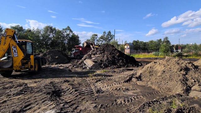 Нуливой цикл строительства корта в Авиагородке смотреть онлайн