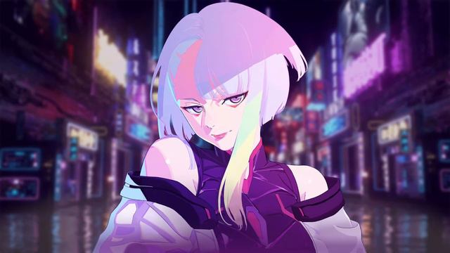 Lucy Anime Cyberpunk Girl Edgerunners 4K Live Wallpaper - 4K Ultra HD 60fps #livewallpaper
