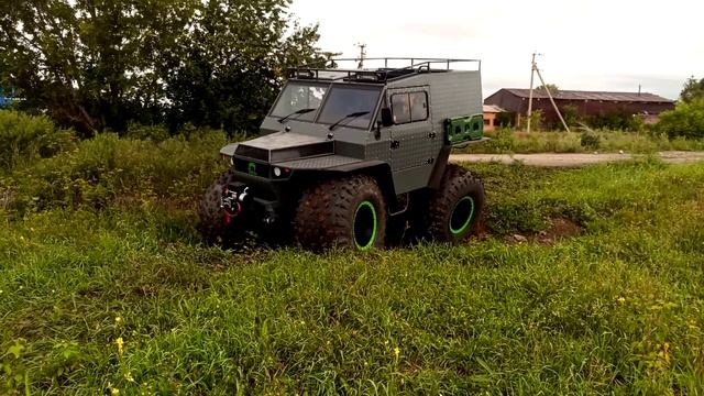 Вездеход Тайпан! Один из этапов обкатки! смотреть онлайн