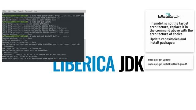 How to install Liberica JDK on Ubuntu смотреть онлайн