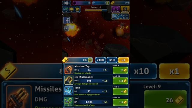 Idle Space - Endless Action Clicker смотреть онлайн