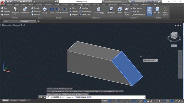 AutoCAD 2016 English - Lesson 125/149 - Editing Solids смотреть онлайн