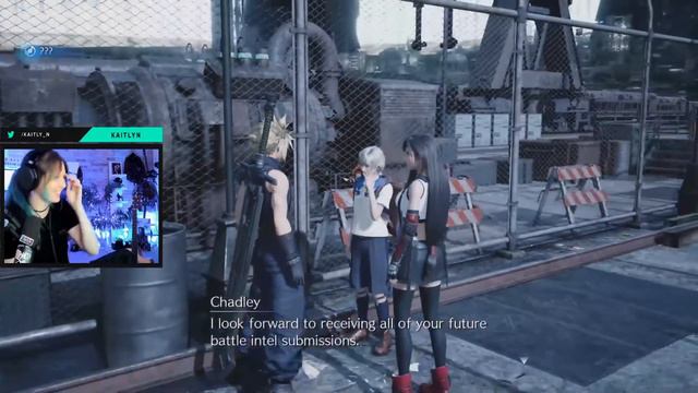 Asking Jessie out in the Final Fantasy 7 Remake смотреть онлайн