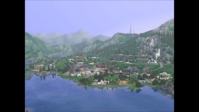 Sims 3 - Hidden Springs Town смотреть онлайн