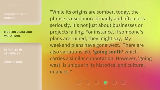 Exploring the Phrase "Went West" in English смотреть онлайн