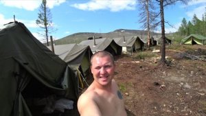 Как живут геологи. Лагерь геологов - Якутия 2021 _ добыча золота _ ГГФ ТГУ