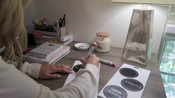 Walk In Closet Clean Out & Makeover! | Erica Lee