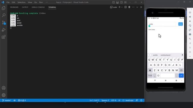 React Native Event Handler Bölüm-7 смотреть онлайн