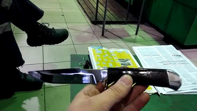 Нож из выпускного тепловозного клапана смотреть онлайн