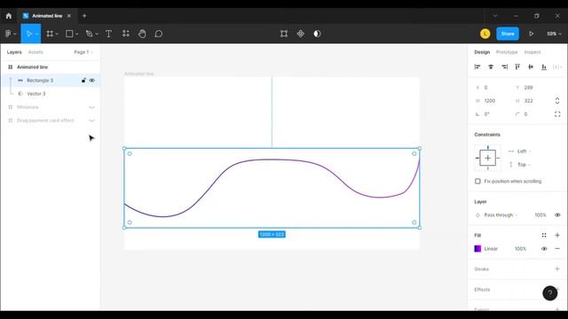 How to Design an Animated Line - Figma Tutorial смотреть онлайн