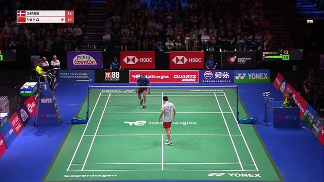 BWF World Championships 2023 | Rasmus Gemke (DEN) vs. Shi Yu Qi (CHN) [8] | R32 смотреть онлайн