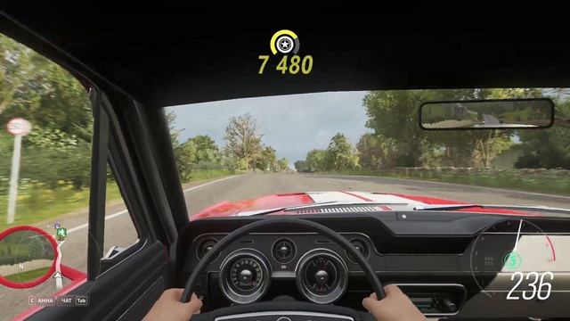 1968 Ford Mustang GT Fastback - Forza Horizon 4 смотреть онлайн