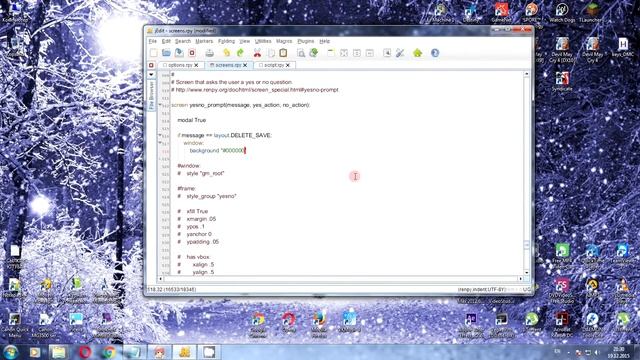 RenPy Урок 6 - "Моя первая визуальная новелла" (Экран Yes/No Prompt) смотреть онлайн