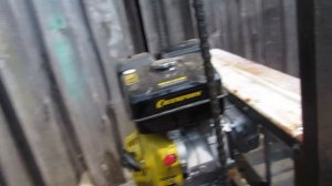 Двигатель Champion G390hk с понижающим редуктором с автоматическим сцеплением