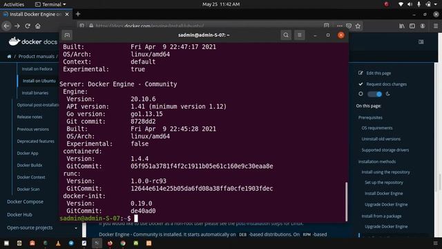 Install Docker and run Docker image on Ubutnu Linux смотреть онлайн