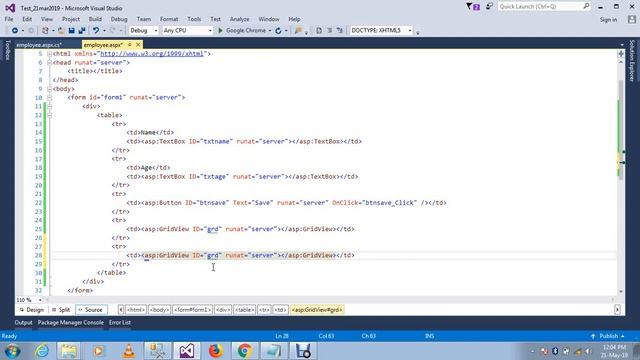 asp.net tutorial: Display data from a sql server on a web page [Hindi] смотреть онлайн