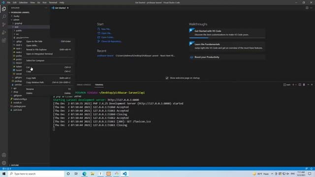 Laravel ecommerce - PickBazar Laravel Installation Tutorial For Windows смотреть онлайн