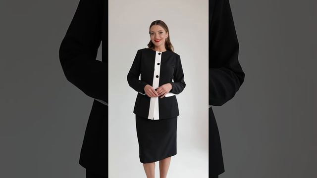 Женский деловой костюм. Женский костюм с юбкой ЮРС.