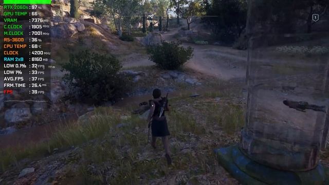 RTX 2060 Super + Ryzen 5 3600 Test In 7 Games In 4K