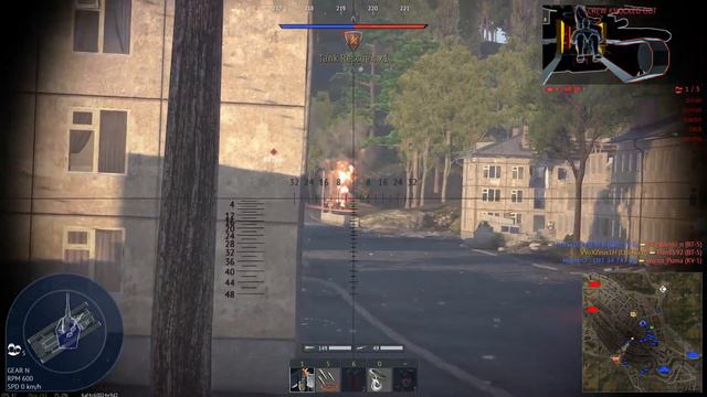 War Thunder : Tank : Chi-Nu II ปืนดีเกราะบ๊างบาง смотреть онлайн