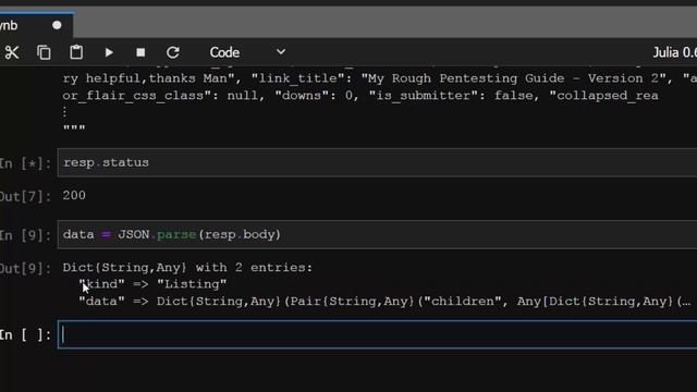 Extracting Data From A JSON API in Julia смотреть онлайн