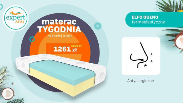 Expert Snu - Materac tygodnia w letniej cenie ELFO смотреть онлайн