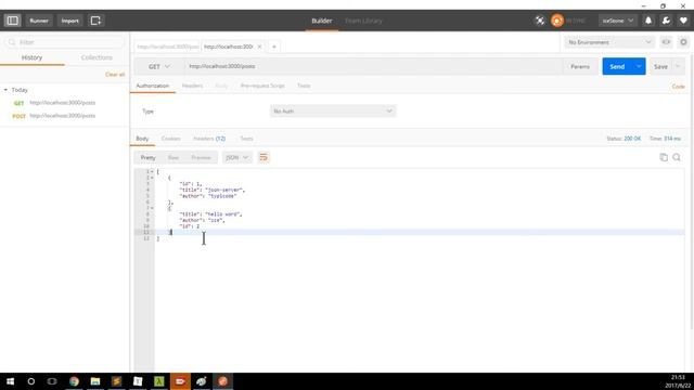 RESTful API核心讲解第四讲：JSON Server详细介绍 смотреть онлайн