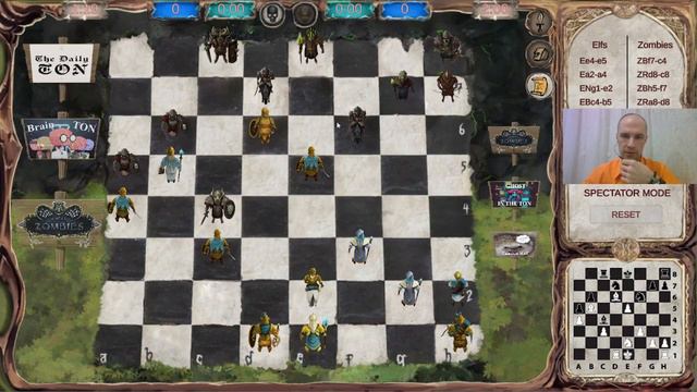 4 Партия квалификационного раунда между @TheSameElon - Эльфы и @Morki4k - Зомби смотреть онлайн