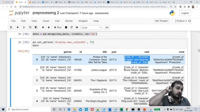 Live Implementation Of Movie Recommendation With Deployment Using Heroku смотреть онлайн