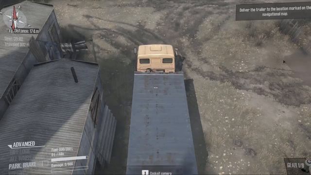 Spintires MudRunner The Ridge gameplay (PC Game). смотреть онлайн