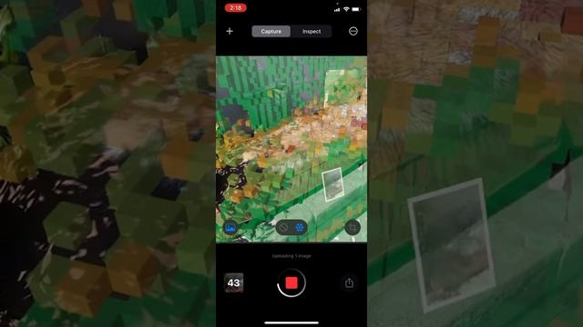 RealityScan beta iPhone 11 Pro iOS 15.3.1 screen recording of 3D photo scan смотреть онлайн