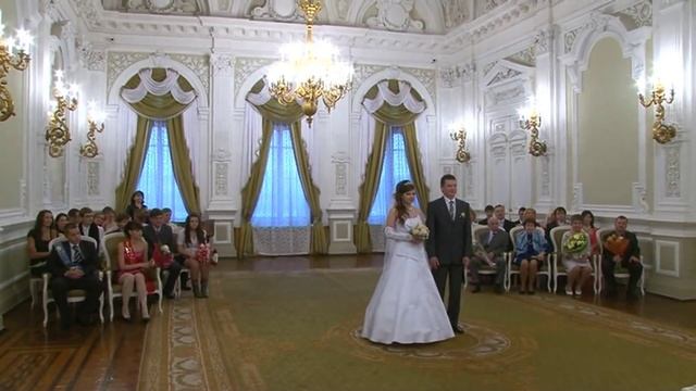 Регистрация во Дворце бракосочетания №1 смотреть онлайн