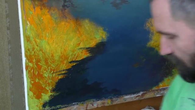 Юрий Клапоух | Уроки живописи для начинающих | Акриловый подмалевок, 3 смотреть онлайн