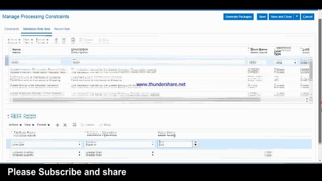 Process Constraint in Oracle order management Fusion смотреть онлайн