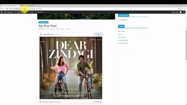 How To Embed Instagram Photo To Wordpress Post смотреть онлайн